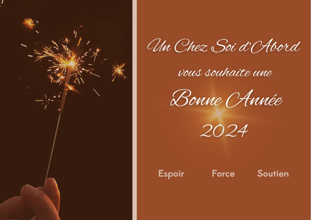 Benoit LE GOFF, Administrateur principal, Sophie LEMAITRE Directrice du GCSMS ainsi que les équipes médico-sociale et de gestion locative vous adressent leurs meilleurs vœux pour 2024. Nous espérons que 2024 soit l’année d’un fort déploiement de la pair aidance , du partage des savoirs expérientiels de tous les vécus ( santé mentale, addiction, prostitution, sans abrisme, incarcération, migration…) au profit d’une société porteuse d’espoir et de solidarité